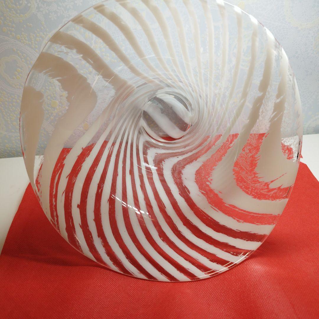 ヴィンテージPeill & Putzler　ガラス花瓶　1970年代　インテリア