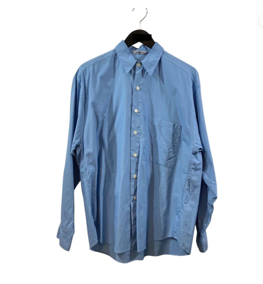 トップス 25SS AURALEE WASHED FINX TWILL SHIRT 3