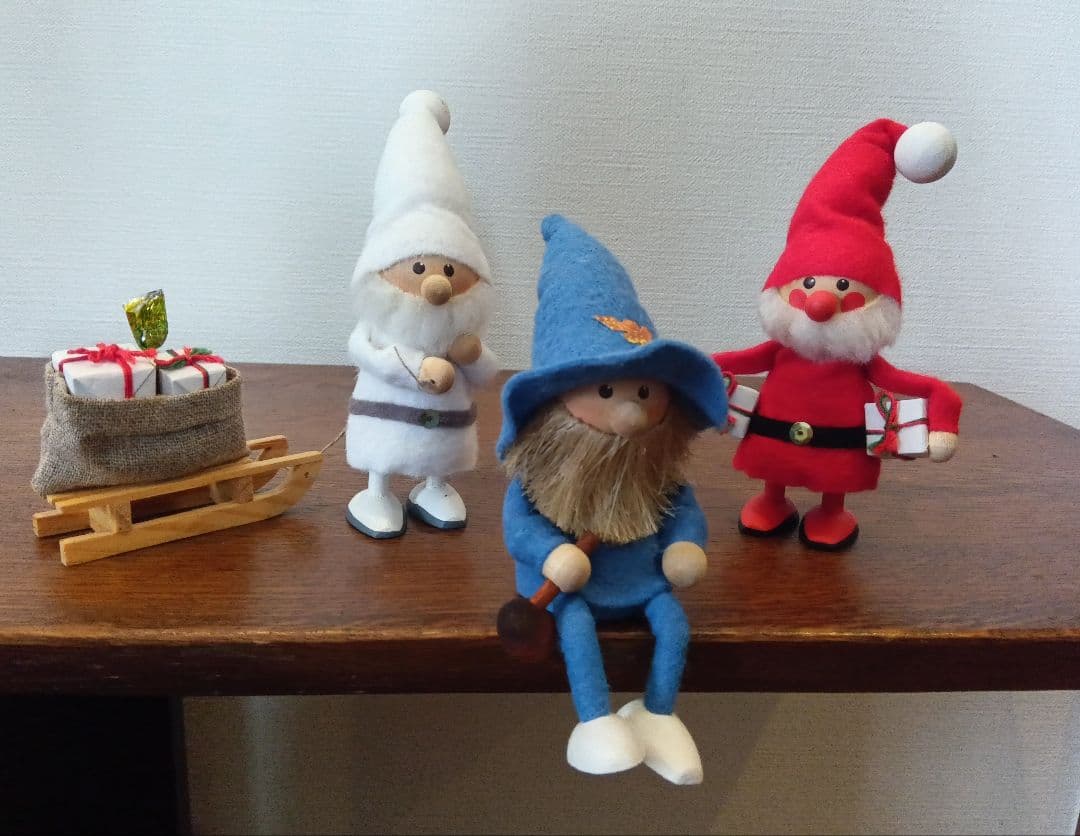 ノルディカニッセ nordika nisseサンタ等3体セット クリスマス飾り