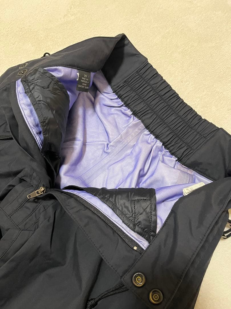 し*様 F9 patagonia ソフトシェルナイロンパンツ　ブラック　28 ス