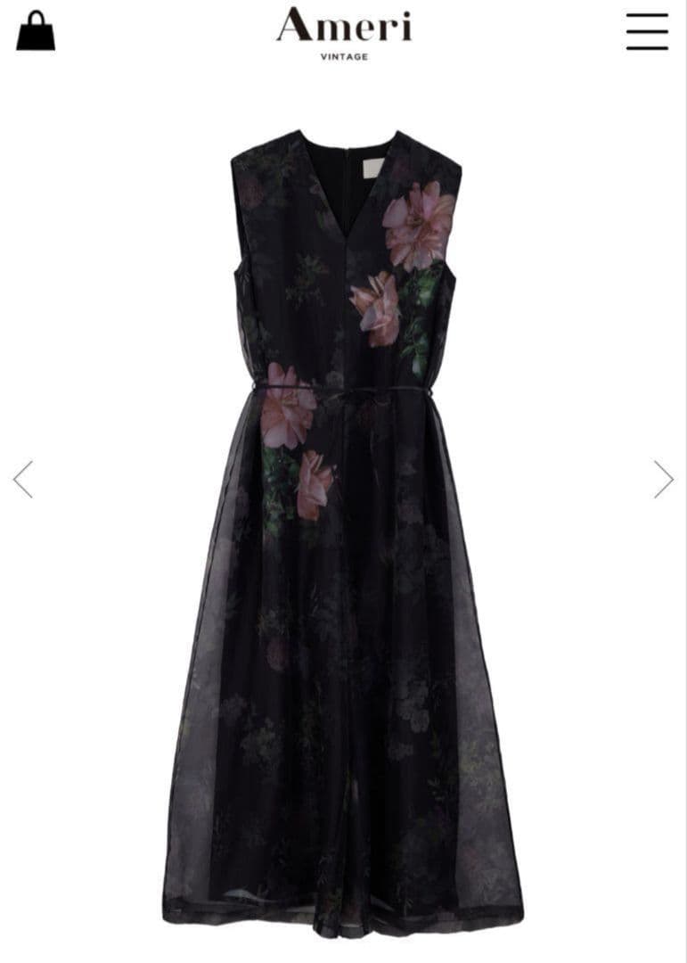 Ameri　BILLIE OVERLAP ROMPERS