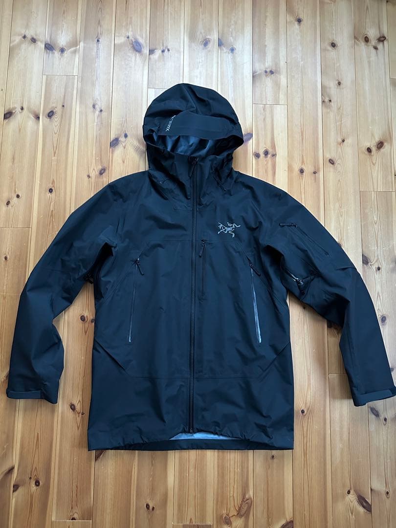 アークテリクス ラッシュジャケット 黒 L