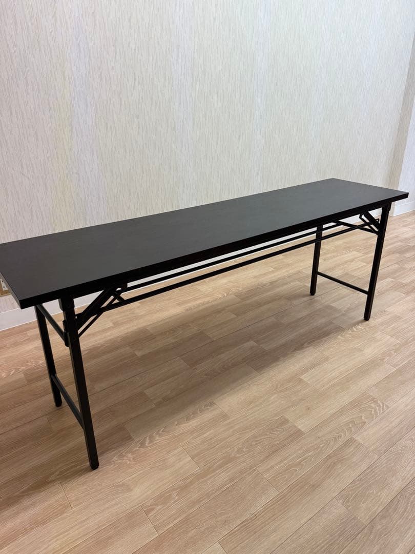 ⚠️すしお　黒色折畳　会議机180×45 4台