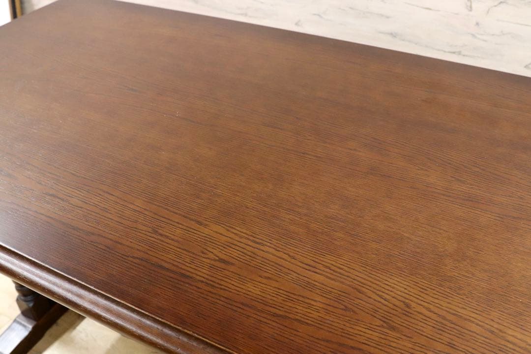 GMGK427○静岡家具 ダイニングテーブル 食卓テーブル 楢材 オールド ク