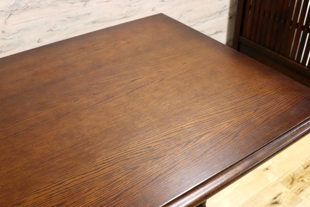 GMGK427○静岡家具 ダイニングテーブル 食卓テーブル 楢材 オールド ク