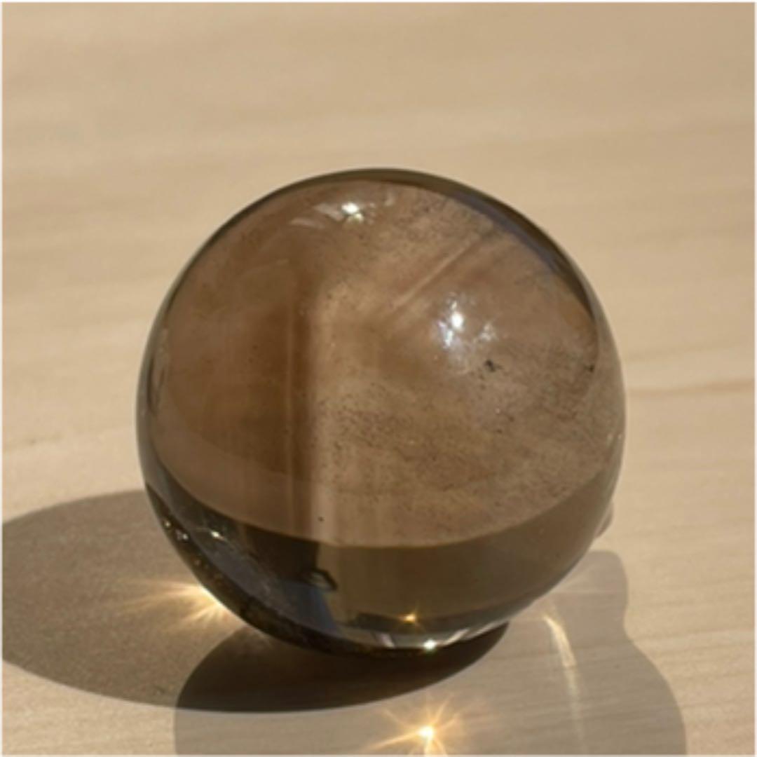 ガウリシャンカール産スモーキークォーツ　如意宝珠③