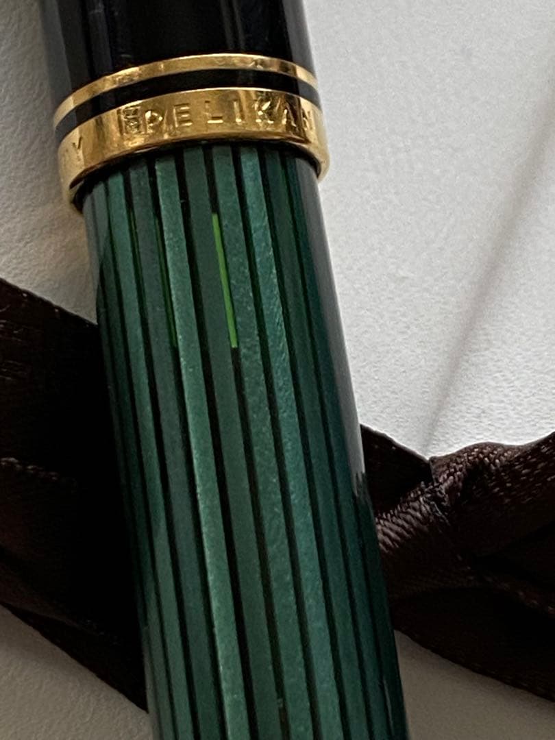 ペリカン Pelikan スーベレーンM400 緑稿　EF 万年筆