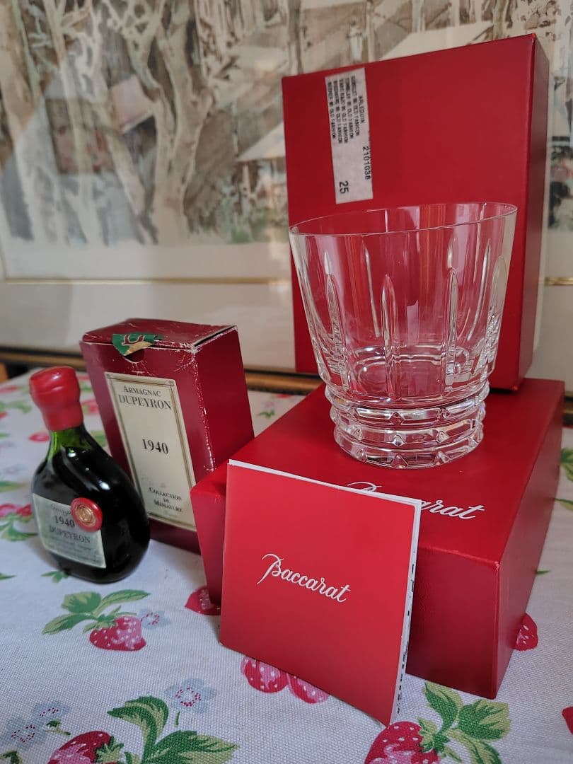 バカラ　アルルカン　1客　アルマニャック　デュペイロン　1940年　50ml