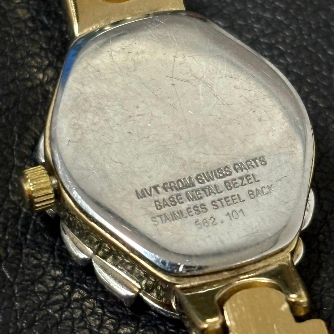 BEL AIR クォーツ腕時計 宝石風デザイン ベルエアー 562.101