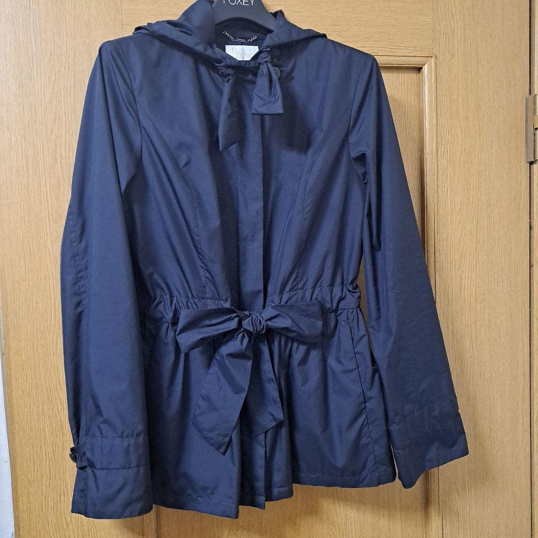 Harrods フード付きネイビーコート トレンチコート2点