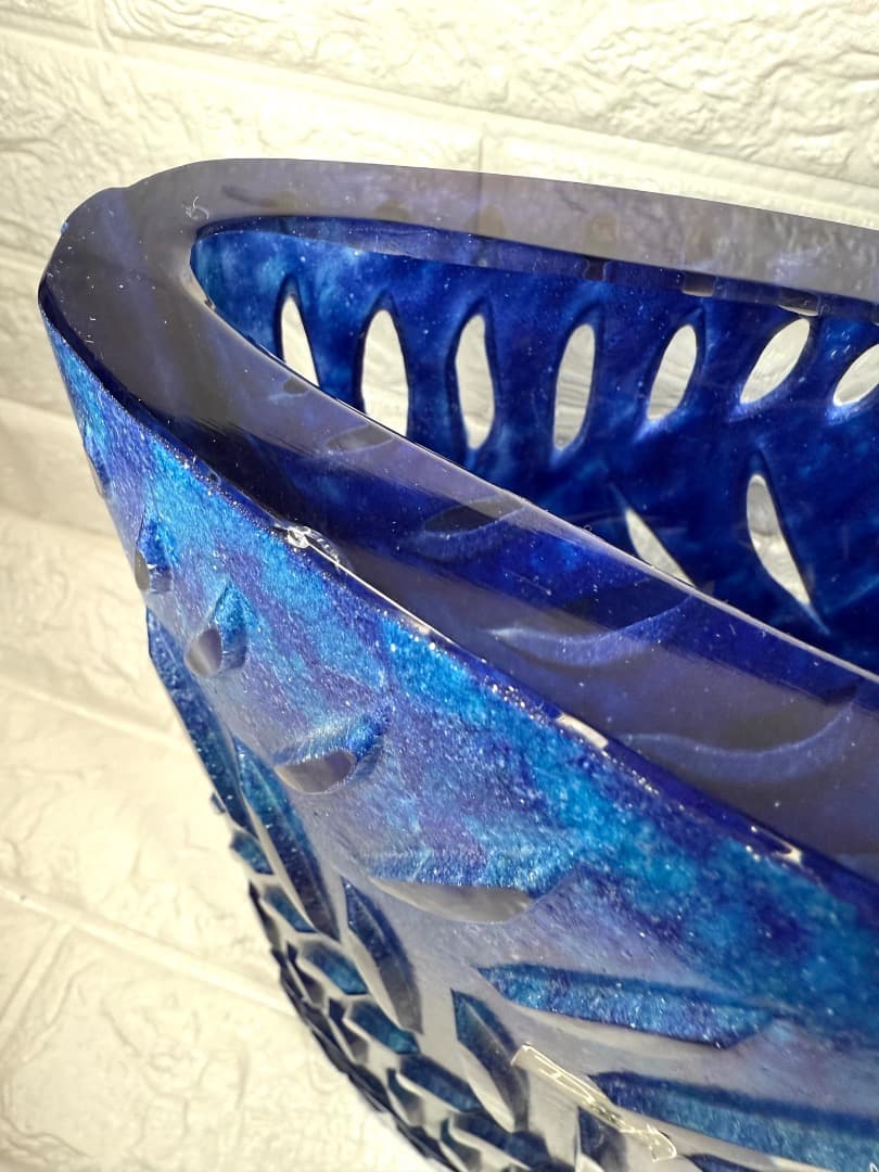 Daum France Vase “rhythms” ドーム リズム