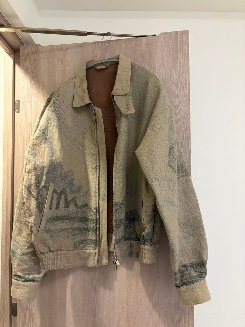 ジャケット・アウター YOKE JACQUARD LOOSED ZIP BLOUSON