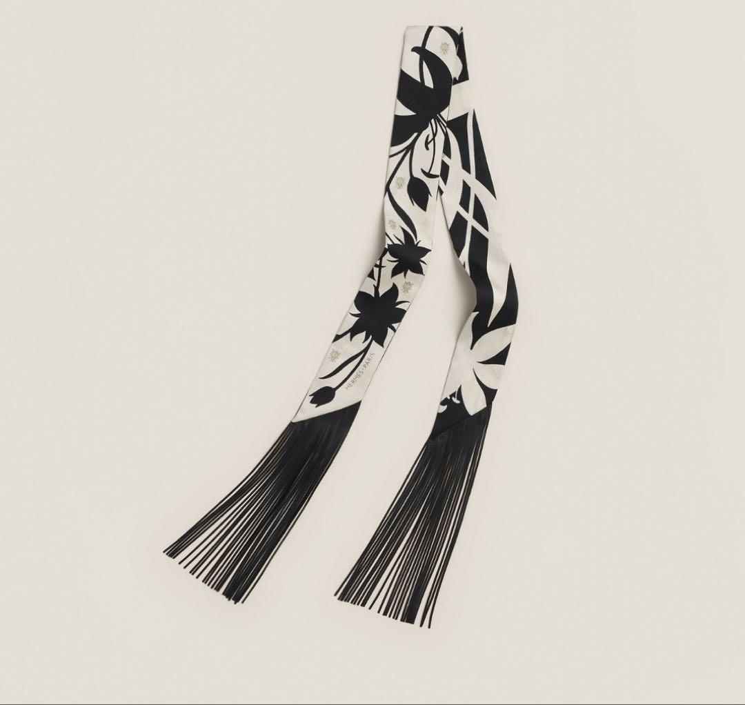 エルメス　ツイリー　フリンジ　ブケ・フィナル・アベイユ　新品未使用