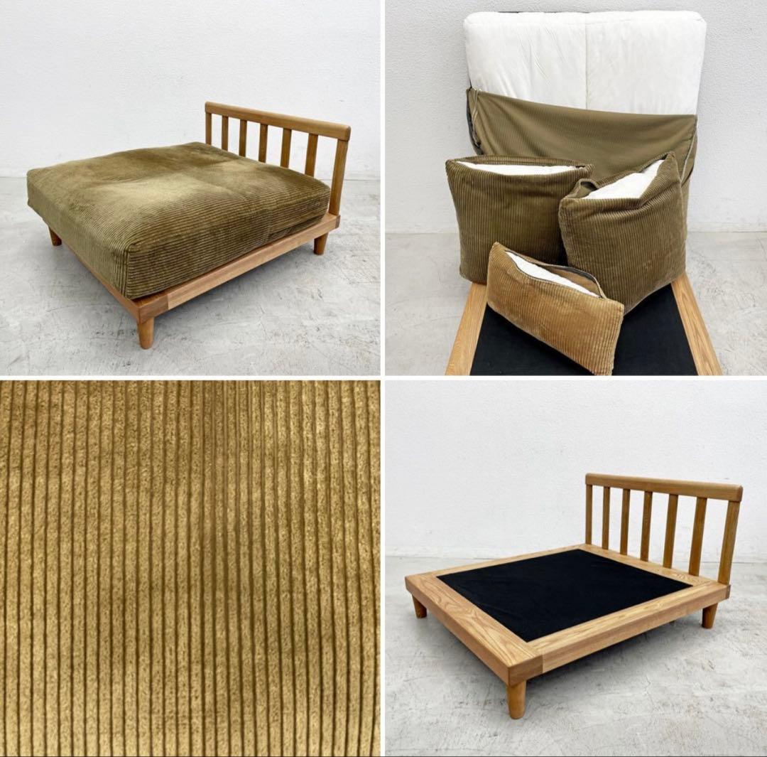 美品　【Re:CENO】AGRAソファ　1.5人がけタイプ