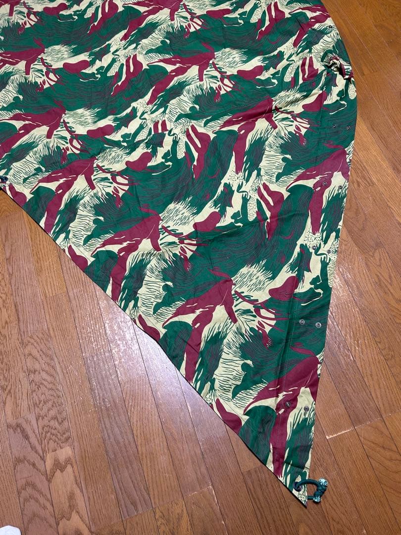 カメルーン パップテント一式　軍幕