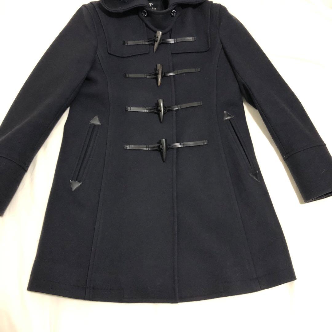 LOVELESS ダッフルコート Miliorイタリア製生地 カルガンラムファー