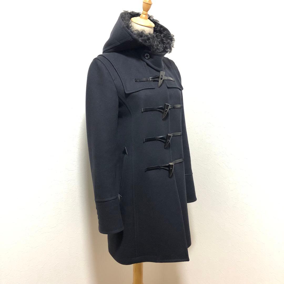 LOVELESS ダッフルコート Miliorイタリア製生地 カルガンラムファー