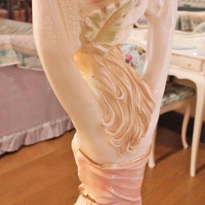 ヴィーナス像 プランター スタチュー ロココ クラック仕上げ 223-296