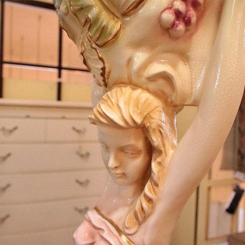 ヴィーナス像 プランター スタチュー ロココ クラック仕上げ 223-296