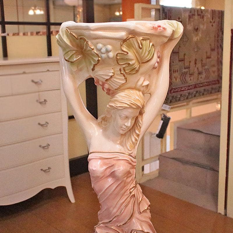 ヴィーナス像 プランター スタチュー ロココ クラック仕上げ 223-296