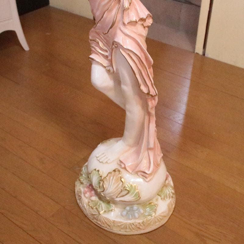 ヴィーナス像 プランター スタチュー ロココ クラック仕上げ 223-296