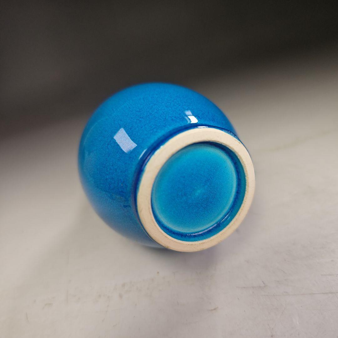 イ966 花瓶『永楽善五郎造』『交趾鶴首　花入　共箱』茶道具　花器