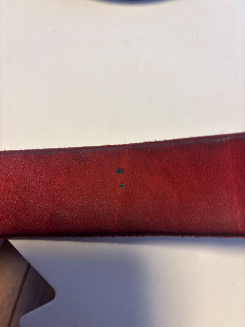 Vintage Works ワインレッド ベルト 35/89