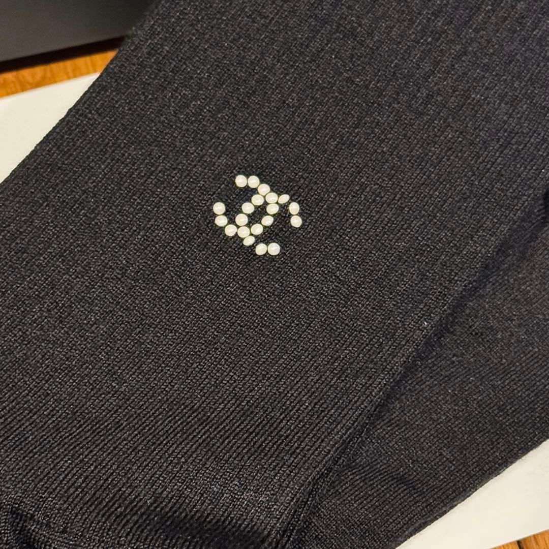 新品 CHANEL タイツ ハイソックス ココマーク フリーサイズ レシートあり