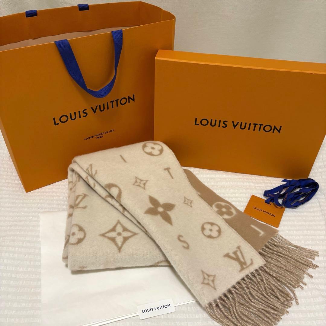 ‼️お値下げ‼️LOUIS VUITTON マフラー・レイキャビック2.0 ベージュ