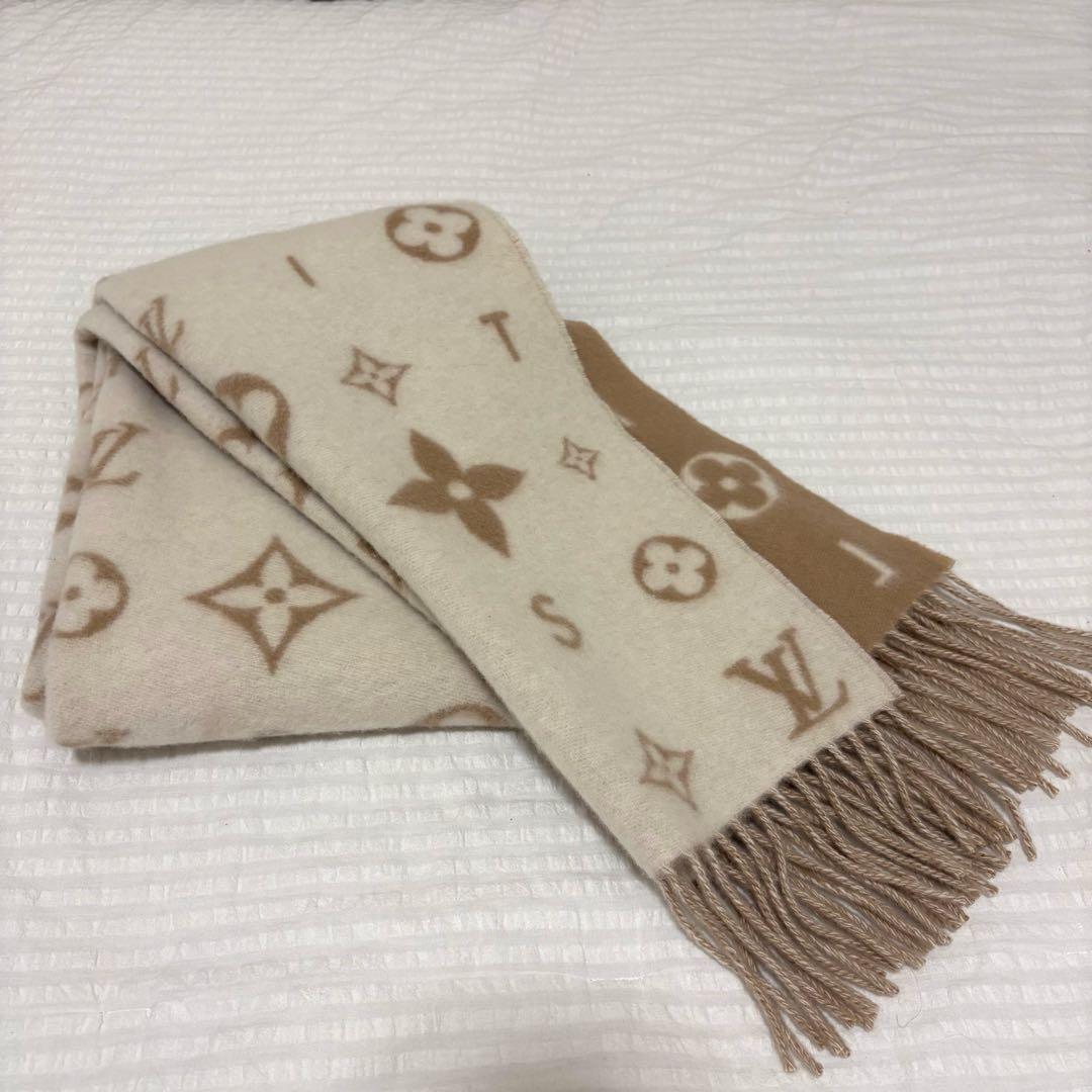 ‼️お値下げ‼️LOUIS VUITTON マフラー・レイキャビック2.0 ベージュ
