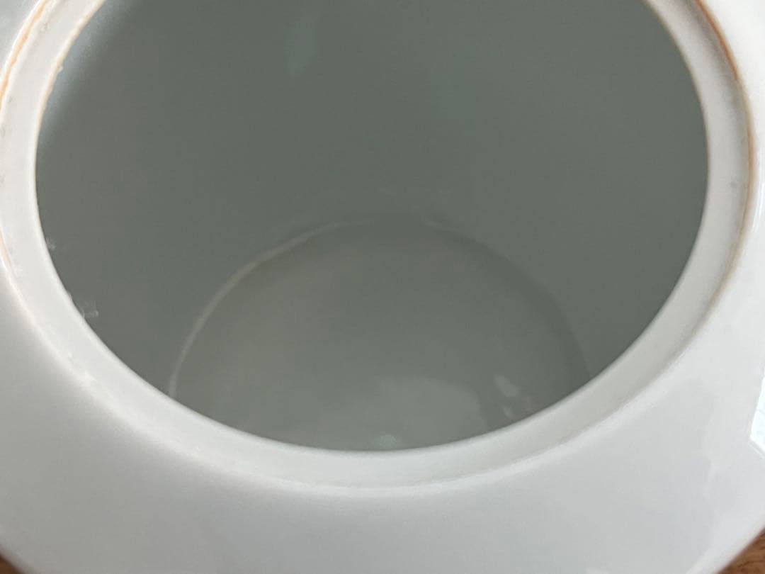 柿右衛門　茶器　急須　牡丹