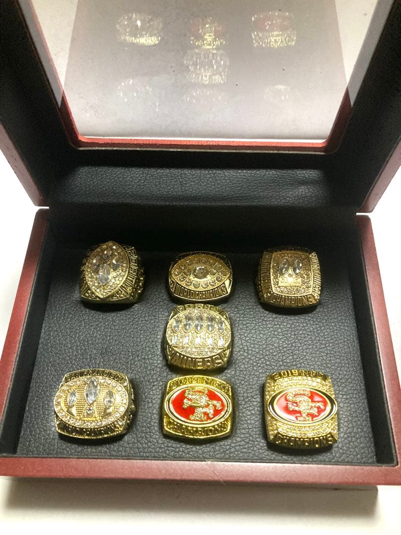 NFL★SF49ers★チャンピオンリング★コンプリートセット