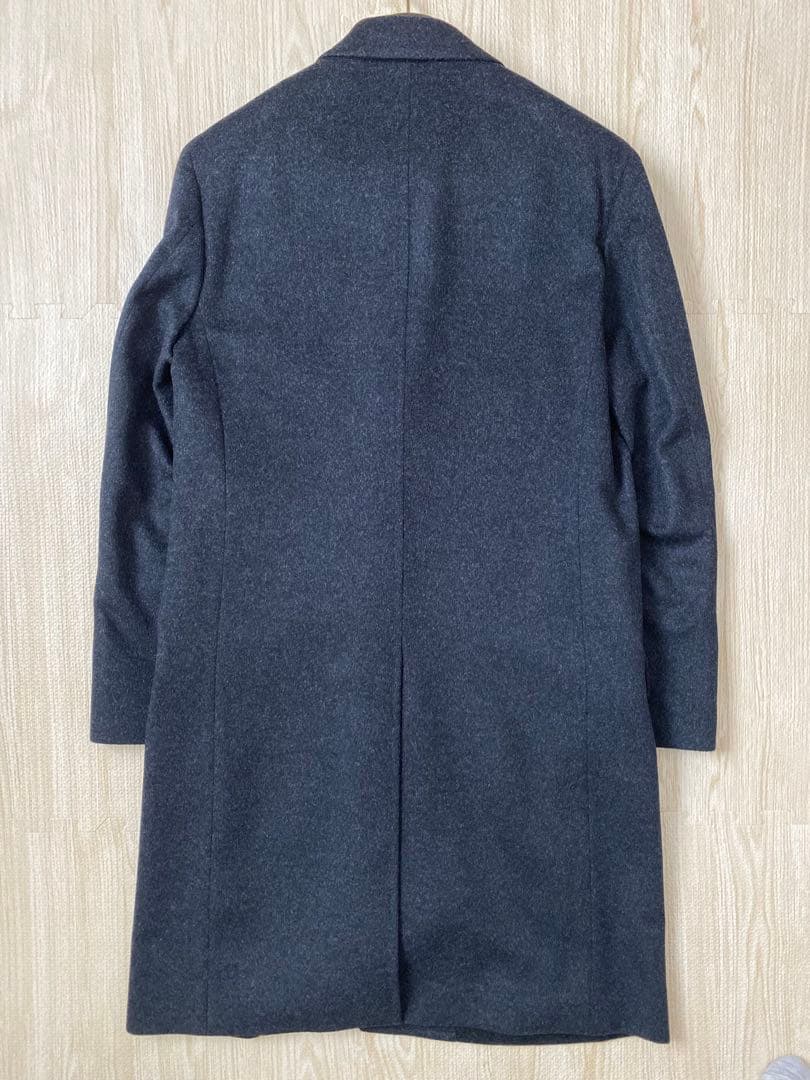 DRESSTERIOR カシミヤ チェスターコートD.GRAY新品未使用