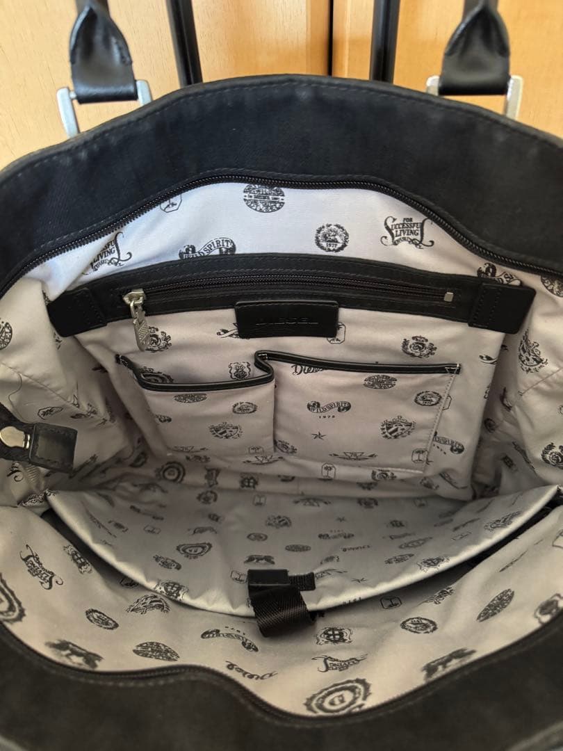 DIESEL ブラック　デニムトートバッグ