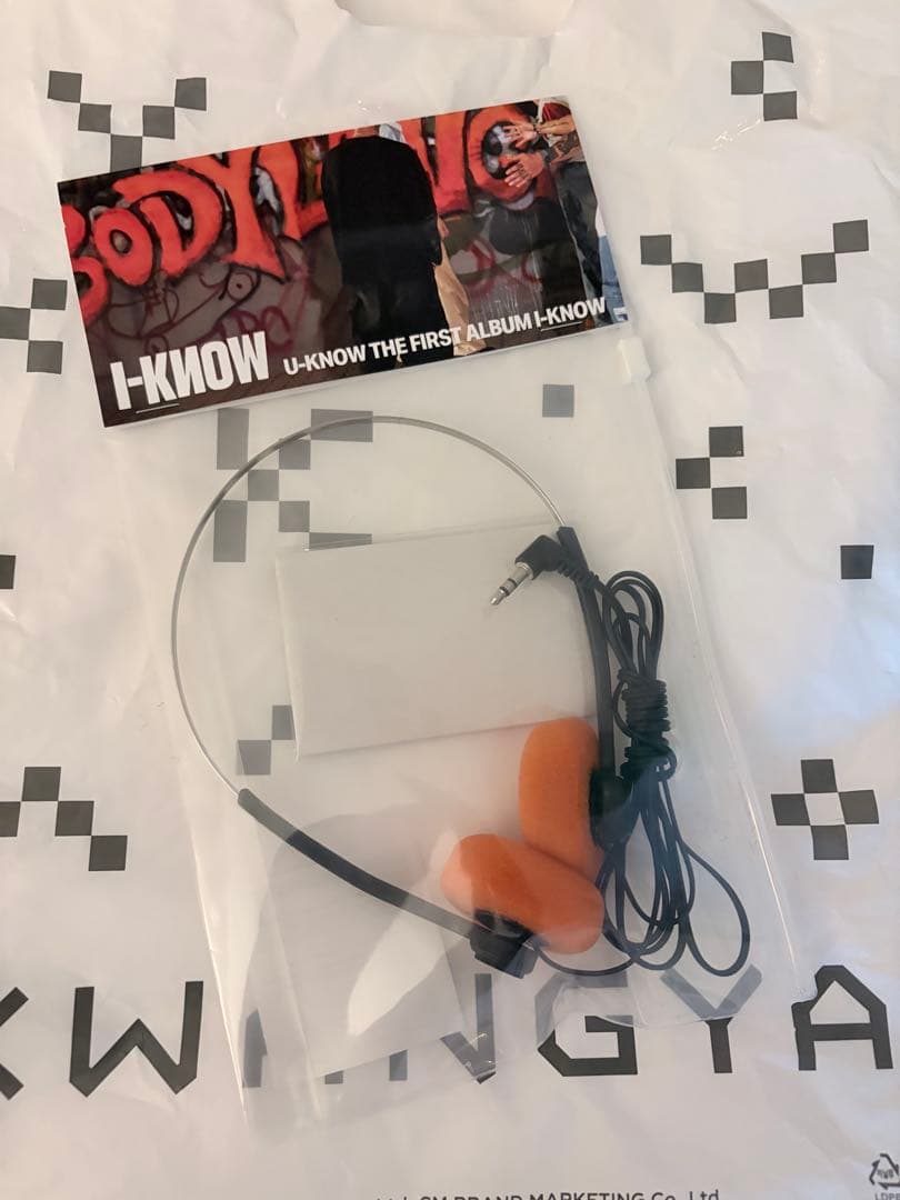 U-KNOW HEADPHONES SET 東方神起　ユノ　ヘッドホン