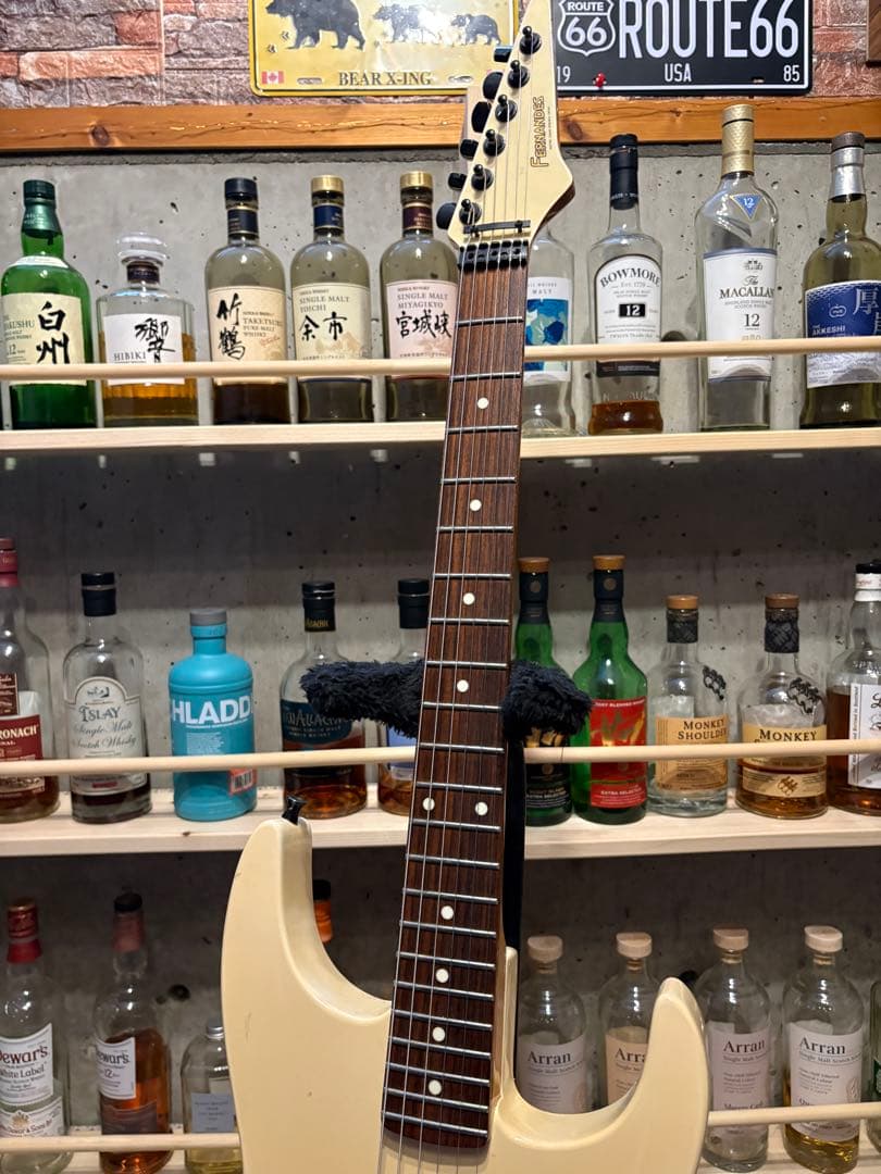 FERNANDES エレキギター アイボリー