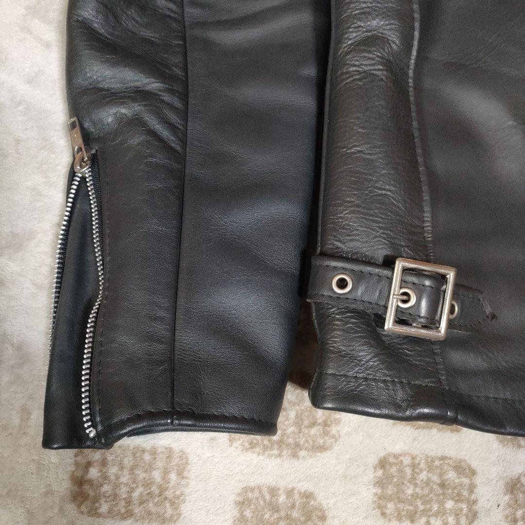 重厚な革質　美品　人気 Schott　641 牛タグ　３４ ヘビーステアハイド