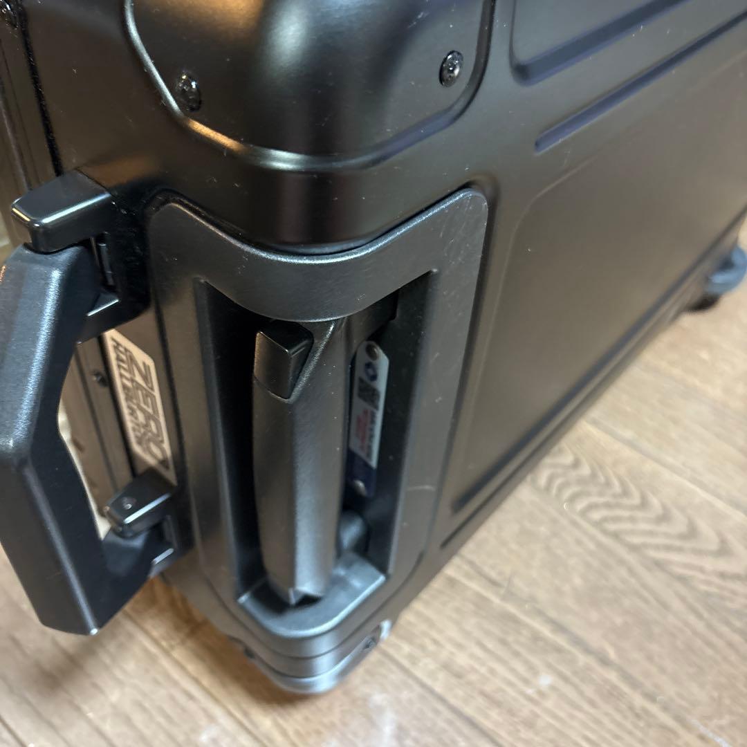 ゼロハリバートン　アメリカ製ステルス　マットブラックGeoAluminum3.0