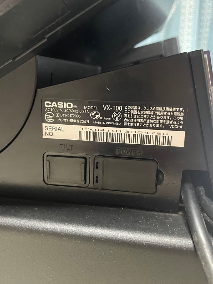 カシオ　POSレジ　vx100 タッチパネル
