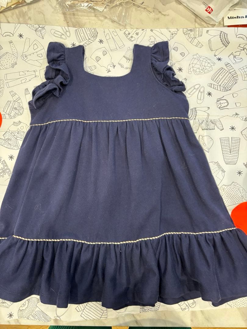 ワンピース misha and puff ruffle dress