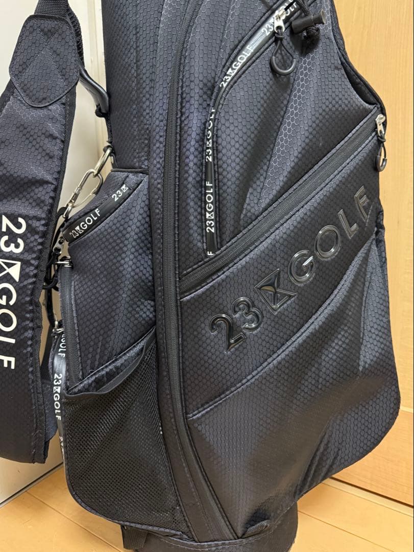 完売★23区★キャディバッグ★ゴルフ★ゴルフバッグ★レア★23区GOLF★黒