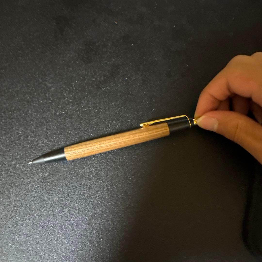 野原工芸 欅のシャープペン