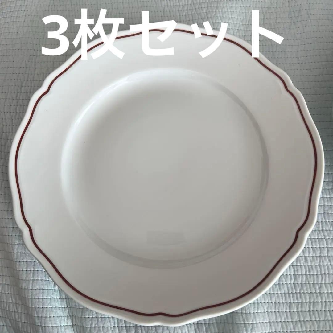 Richard Ginori ホワイトプレート 大皿　3枚セットリチャードジノリ