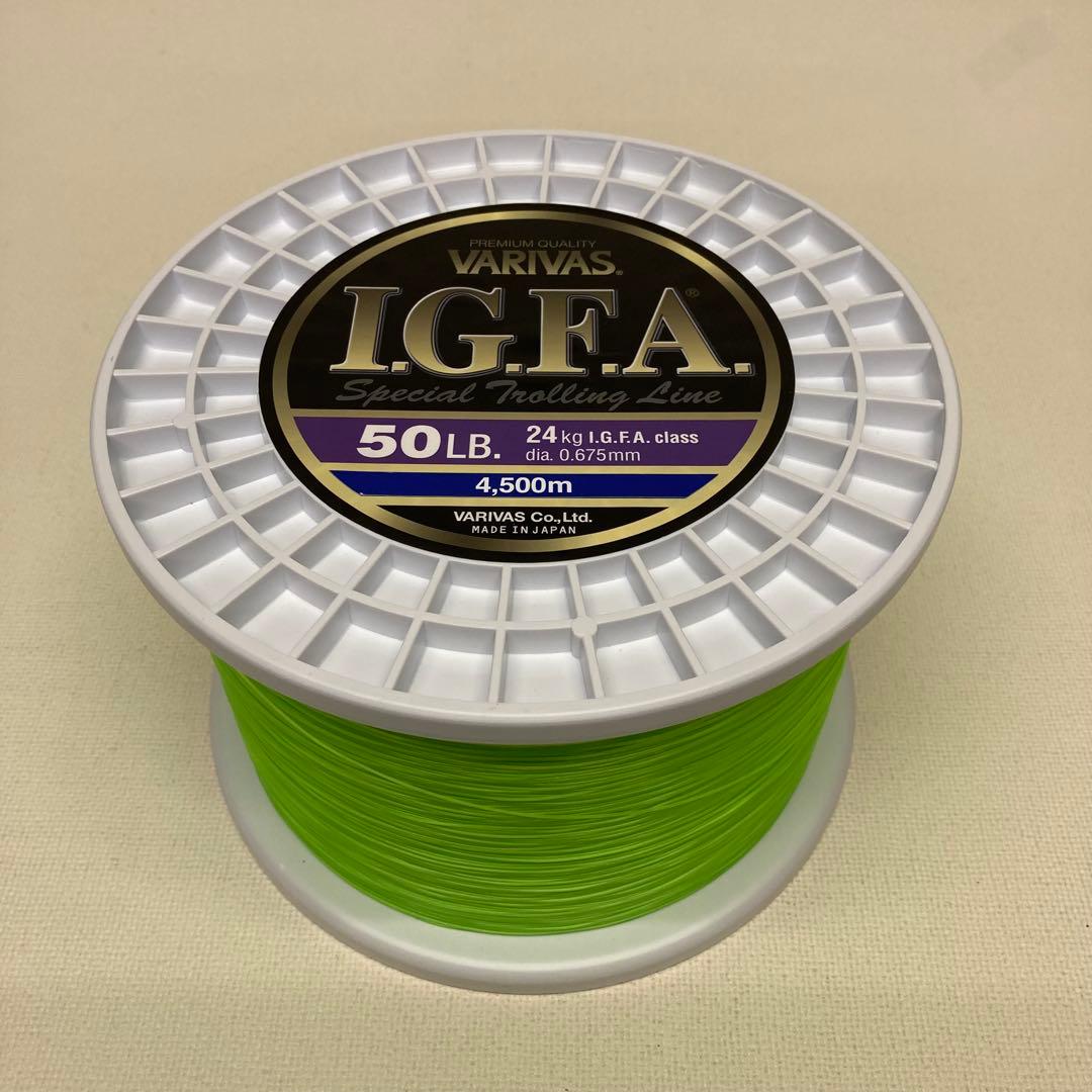 バリバス IGFA スペシャルトローリングライン50LB／4,500m ①