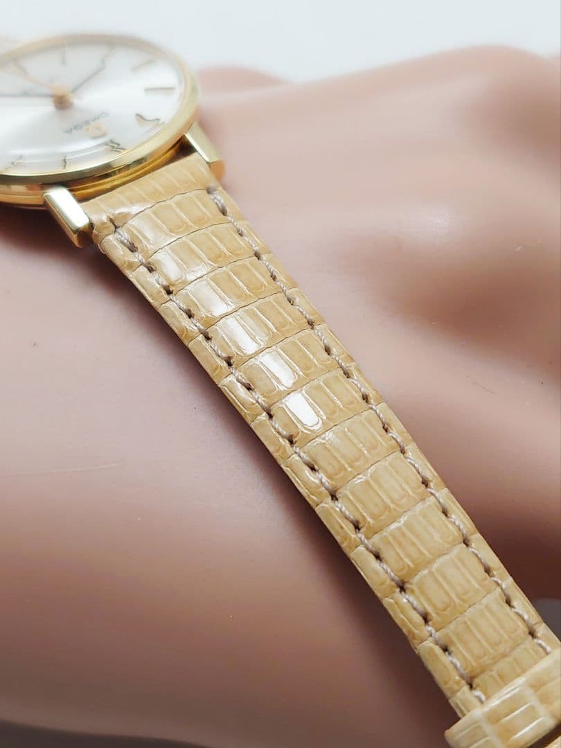 OH済 1970年製 オメガ デビル レディース 秒針付き 手巻き 極上品