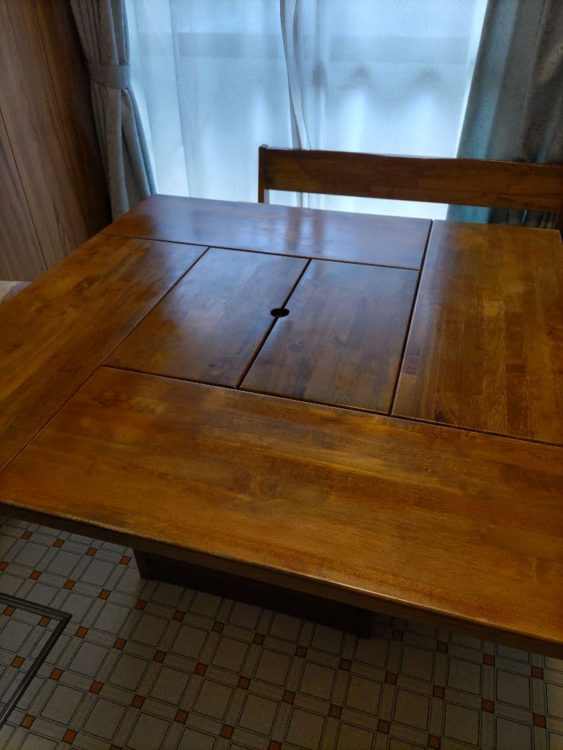 W●lfman.　囲炉裏　ダイニング　テーブル　ヤンパル　机　収納