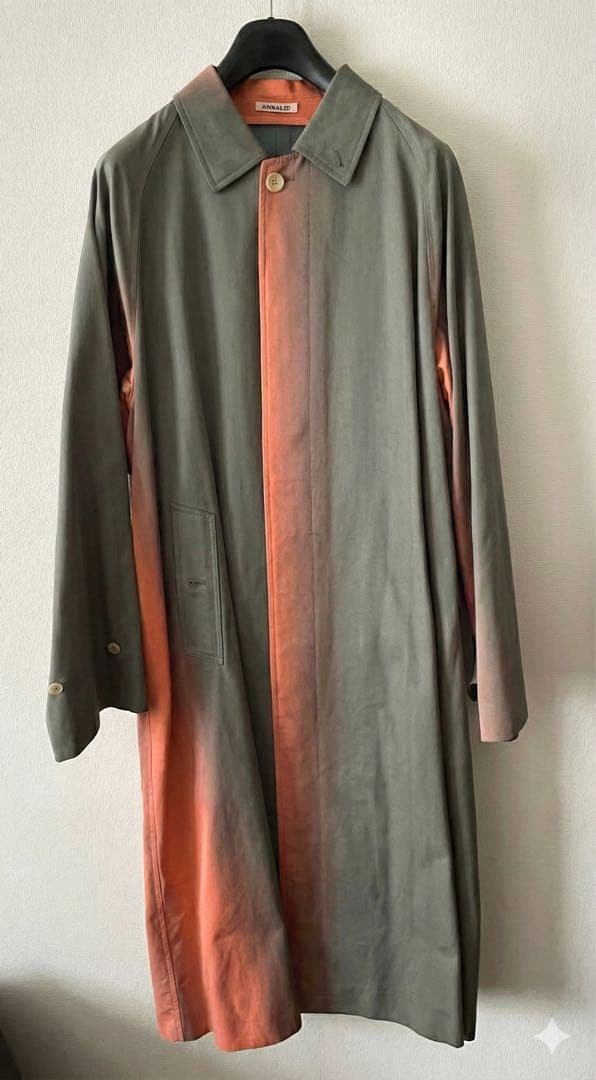 【美品・タグ有】AURALEE20SS GRADATION DYED COAT