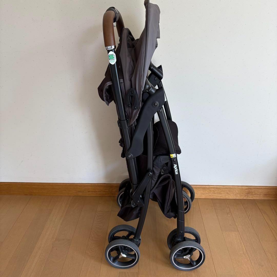 Aprica B型 ベビーカー マジカルエアークッションAD グレー ハイシート