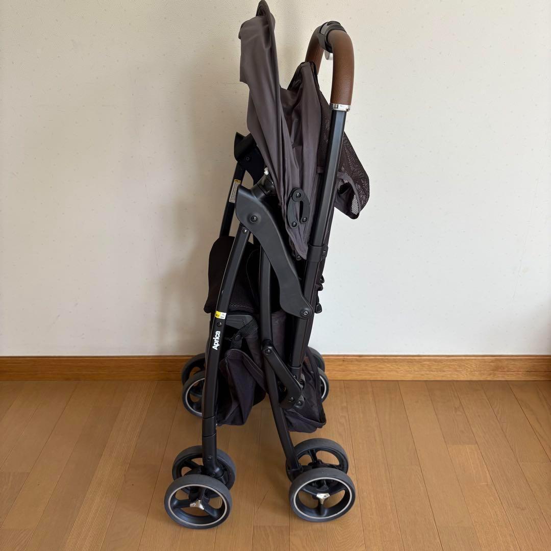 Aprica B型 ベビーカー マジカルエアークッションAD グレー ハイシート