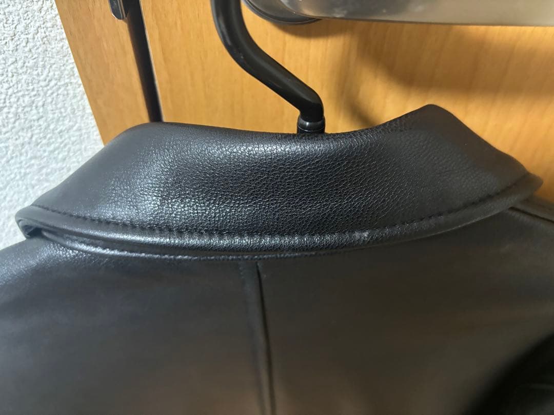 【UNIVERSAL PRODUCTS】レザーブルゾン【241-60401】